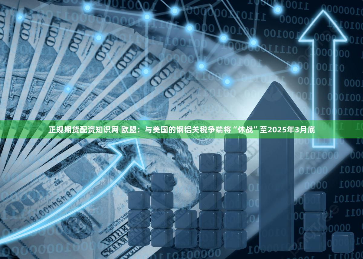 正规期货配资知识网 欧盟：与美国的钢铝关税争端将“休战”至2025年3月底