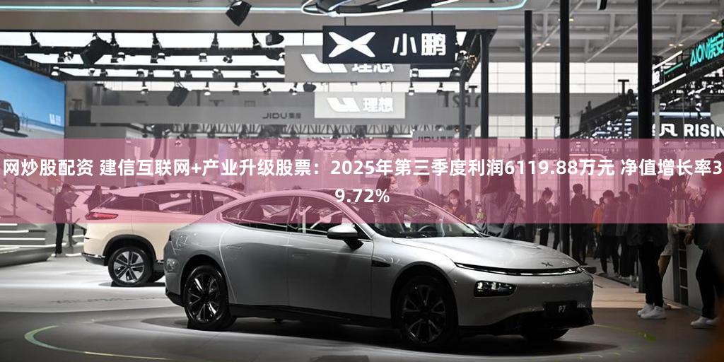 网炒股配资 建信互联网+产业升级股票:2025年第三季度利润6119.88万元 净值增长率39.72%