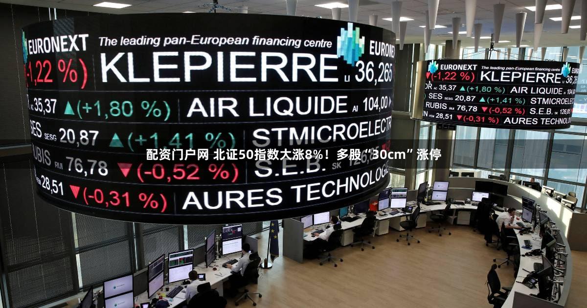 配资门户网 北证50指数大涨8%！多股“30cm”涨停