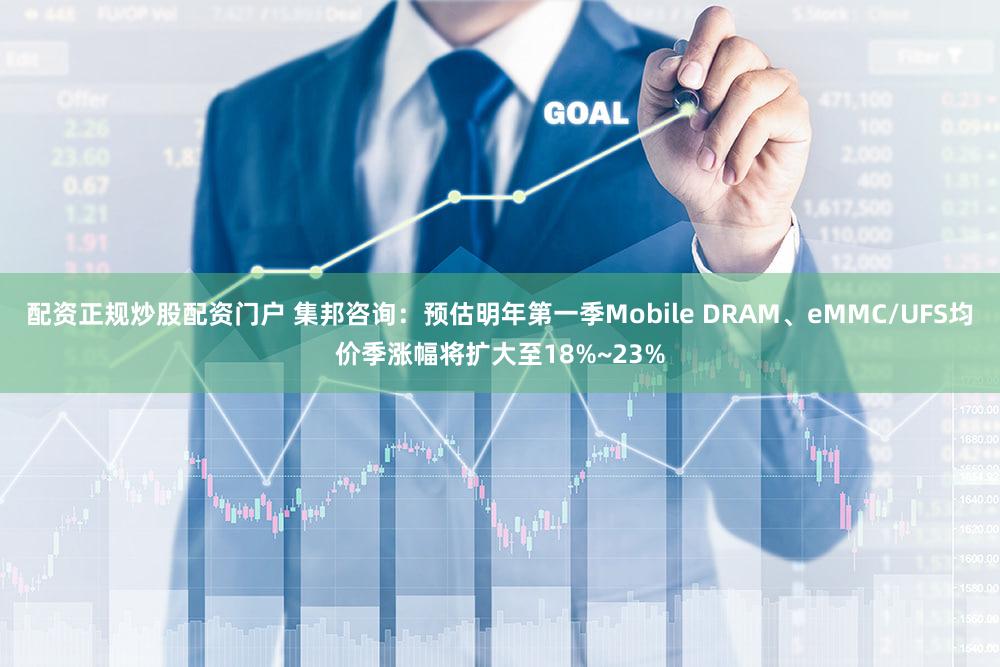 配资正规炒股配资门户 集邦咨询：预估明年第一季Mobile DRAM、eMMC/UFS均价季涨幅将扩大至18%~23%